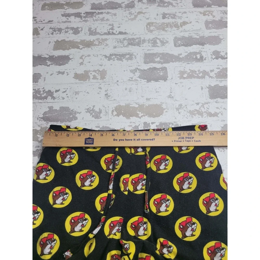 BUC-EE'S PAJAMA PANTS‎ Beaver Logo Pockets Cotton Drawstring Women's SMALL